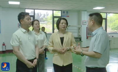 V视丨市领导来通山县调研重点外向型企业