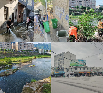 通力合作齐攻坚 周末奋战焕新颜 ——九宫山镇开展人居环境再提升集中整治行动