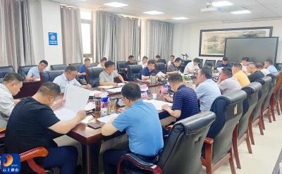 V视丨吴涛主持召开项目推进调度会议