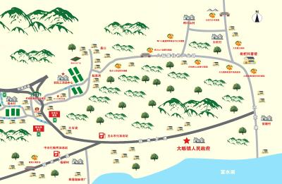 第七届通山·大畈枇杷旅游季  鲜果采摘指引图