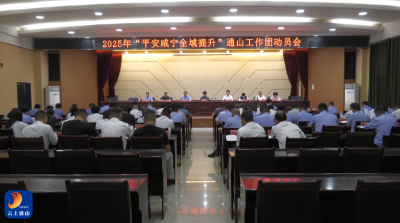 V视丨2025年“平安咸宁全域提升”通山工作团动员会议召开