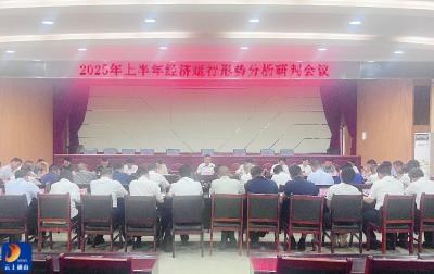 V视丨通山县召开2025年上半年经济运行形势分析研判会议