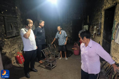 以“迅”应“汛” 防“汛”未然——九宫山镇党员干部坚守防汛一线
