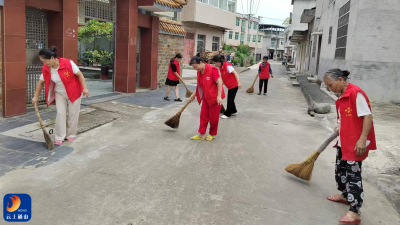 杨芳林乡：“红马甲”行动绘就乡村美丽画卷