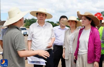 V视丨吴涛调研督导通山大道项目建设工作时强调  要提前精准布局规划 同步推进道路沿线水电通信管网配套建设