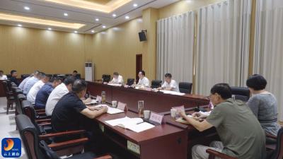 V视丨通山县召开七月投资和八月项目入库调度工作会议