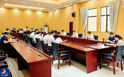 陈洪豪主持召开县委常委会会议
