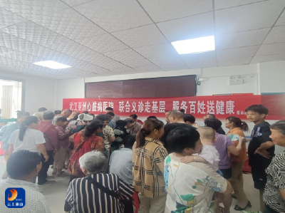 南林桥镇卫生院联合武汉亚洲心脏病医院开展义诊活动