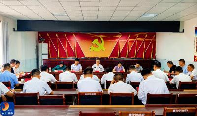 V视丨陈洪豪到黄沙铺镇主持召开镇域经济发展座谈会 找准发展定位 全力服务项目 为县域经济高质量发展增势赋能
