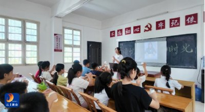 大畈镇隐水村：“杯”传稻香，舞动童心——创意音乐课点亮乡村暑假