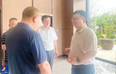V视丨陈洪豪 吴涛调研督办重点项目建设