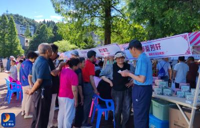 V视丨山上山下同时“贴”！通山首届三伏养生节火热开幕