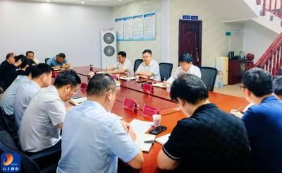 V视丨陈洪豪督导一盘丘矿区项目开发工作时强调：统筹发展与安全 构建新发展格局 为县域经济高质量发展提供强劲支撑