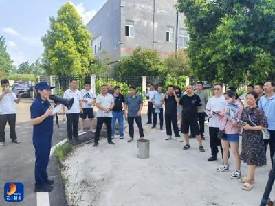 通山县消防救援大队：召开火灾现场警示教育培训会
