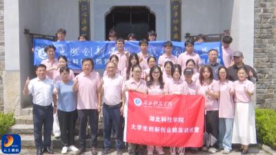 V视丨产教融合零距离！通山校企联动打造创新创业“实践课堂”