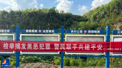 杨芳林乡：扫黑除恶  家喻户晓