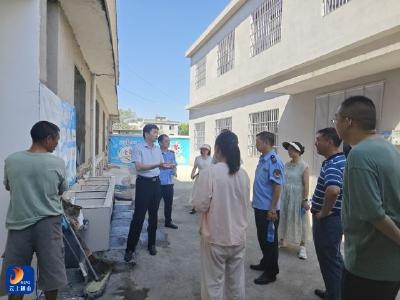 护航“开学季”，闯王镇开展校园安全专项检查