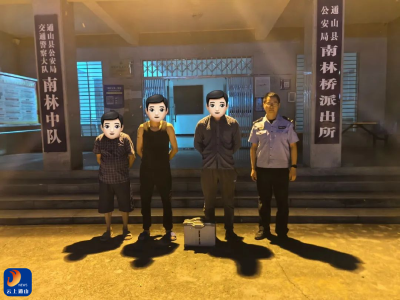无人机电池雨夜“失踪”，通山警方三小时闪电寻回护企安商