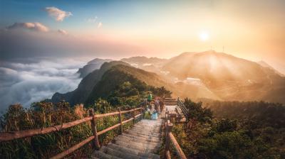 “美丽通山”九宫山避暑季摄影+短视频大赛展播 —《九宫山风光组照》熊越