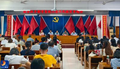 杨芳林乡召开2025年暑期教师集会