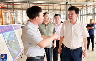 V视丨吴涛调研督办重点项目时强调：提振信心 继续用力 久久为功  以更大力度、更实举措全力打造示范工业园区