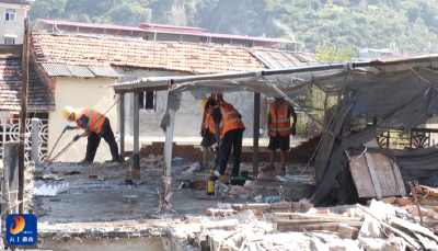 【民声里的幸福答卷】V视丨25天完成整楼拆改  危房改造“加速度” 筑就民生“幸福巢”