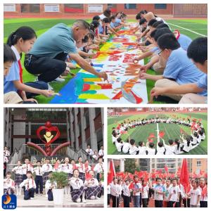 县实验小学：双节同庆绘华章 家国情怀润童心