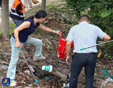 大路乡：“万人洁城”齐发力 清洁家园焕新颜