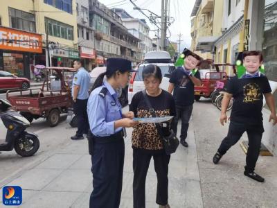 街头巷尾精准反诈！通羊派出所送 “防骗指南”，居民听得直呼 “实用”
