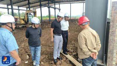 县住建局：开展节前入企指导帮扶 筑牢施工安全“防火墙”