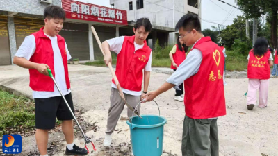【清洁家园在行动】大路乡：开展“清洁家园 万人洁城”文明实践 集中服务日活动