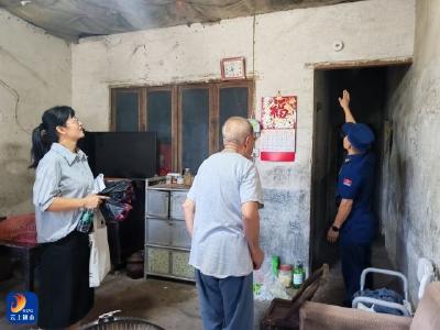 县消防救援大队：推动特殊困难群体消防关爱“进家庭”工作走深走实