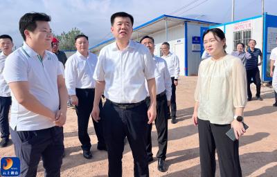 吴涛调研督办重点项目建设 专题部署项目推进与开发区体制机制改革工作