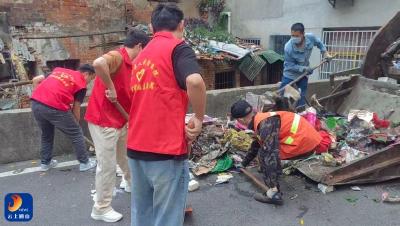 【清洁家园在行动】多方联动洁家园，通山南门桥社区焕新颜——“清洁家园，万人洁城”行动纪实