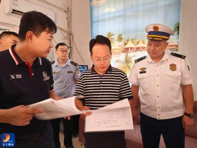 V视丨县领导检查督导国庆中秋期间重点行业领域安全生产工作