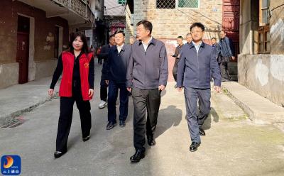 V视丨吴涛督导“清洁家园·万人洁城”暨城区重点项目建设 绘就民生改善新图景