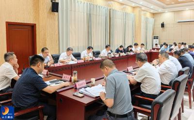 V视丨吴涛主持召开2025年季度集中开工重大项目调度暨11月入库纳统推进会