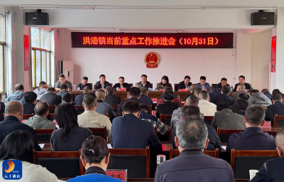 【学习贯彻党的二十届四中全会精神】洪港镇召开当前重点工作推进会议  凝心聚力冲刺年度目标