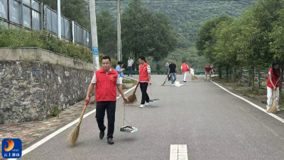 【清洁家园在行动】大畈镇：多措并举迎双节 凝心聚力展新颜