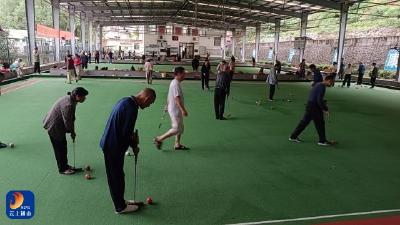 通山门委“长寿杯”门球赛即将开赛