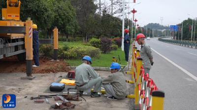 V视丨合闸欢呼！通山大幕山 110kV 源头变电站电力网正式运行