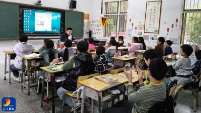燕厦乡北冲小学：法治护航进校园  禁毒宣传护成长