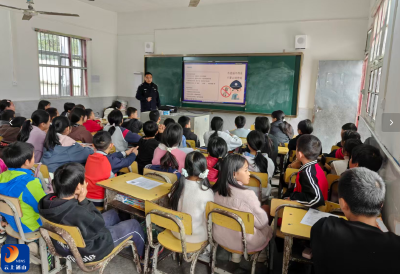 燕厦乡马桥小学：趣味传话揭陷阱 法治护航净网行