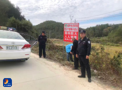 亮警灯，护平安！九宫山镇派出所守护青山与少年