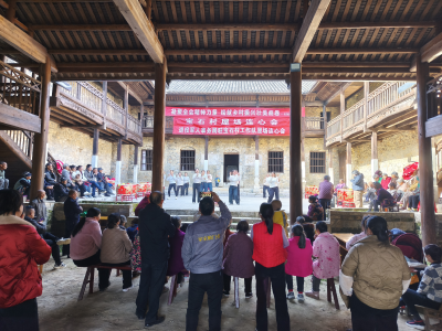 闯王镇宝石村：寓教于乐传党音 凝心聚力惠民生