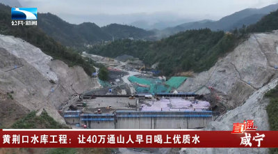黄荆口水库工程：让40万通山人早日喝上优质水