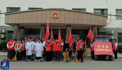 【清洁家园在行动】清洁家园齐发力干群携手焕新街区 