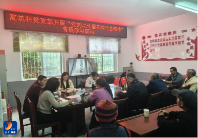 【学习贯彻党的二十届四中全会精神】大畈镇：深入学习贯彻党的二十届四中全会精神