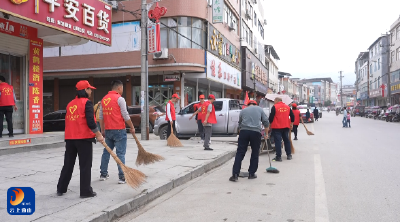 【清洁家园在行动】V视丨洪港镇：清洁家园齐发力  干群携手焕新街区