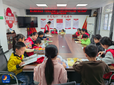 大路乡迎宾社区妇联“爱心妈妈”绘本阅读公益活动